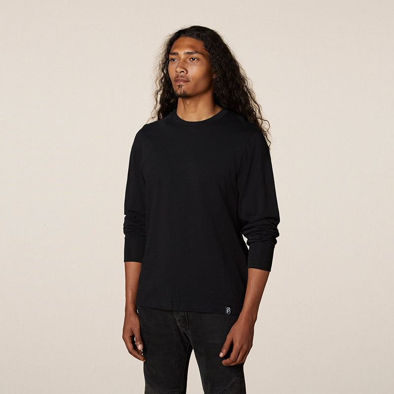 Men's Pima Slub L/S