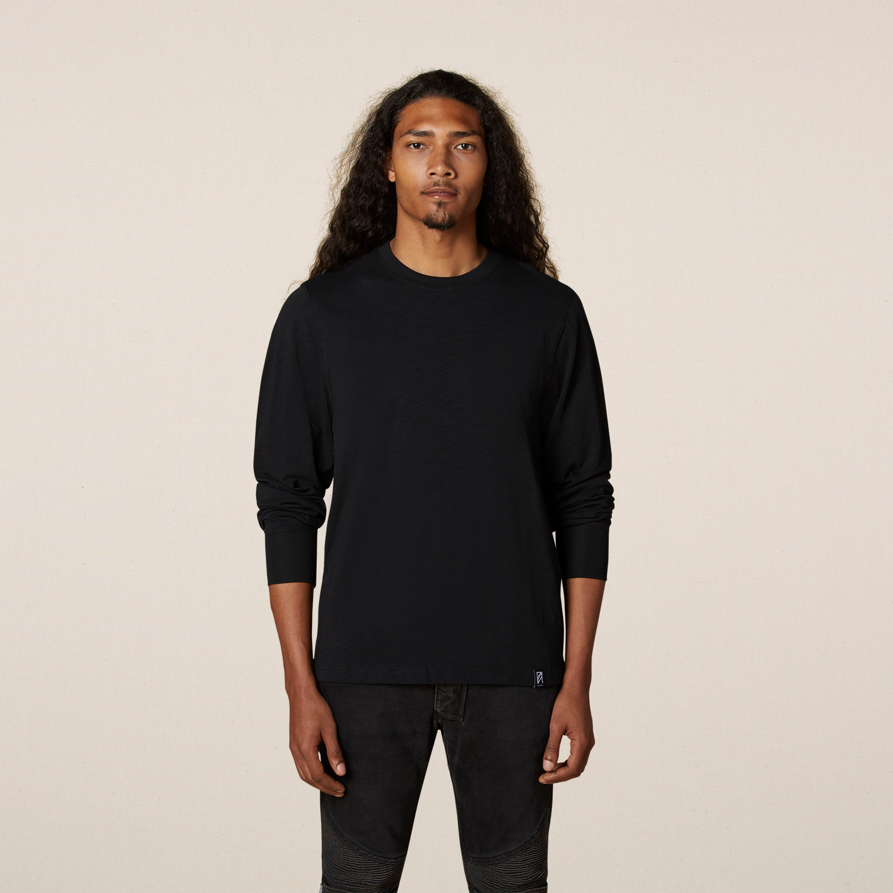 Men's Pima Slub L/S
