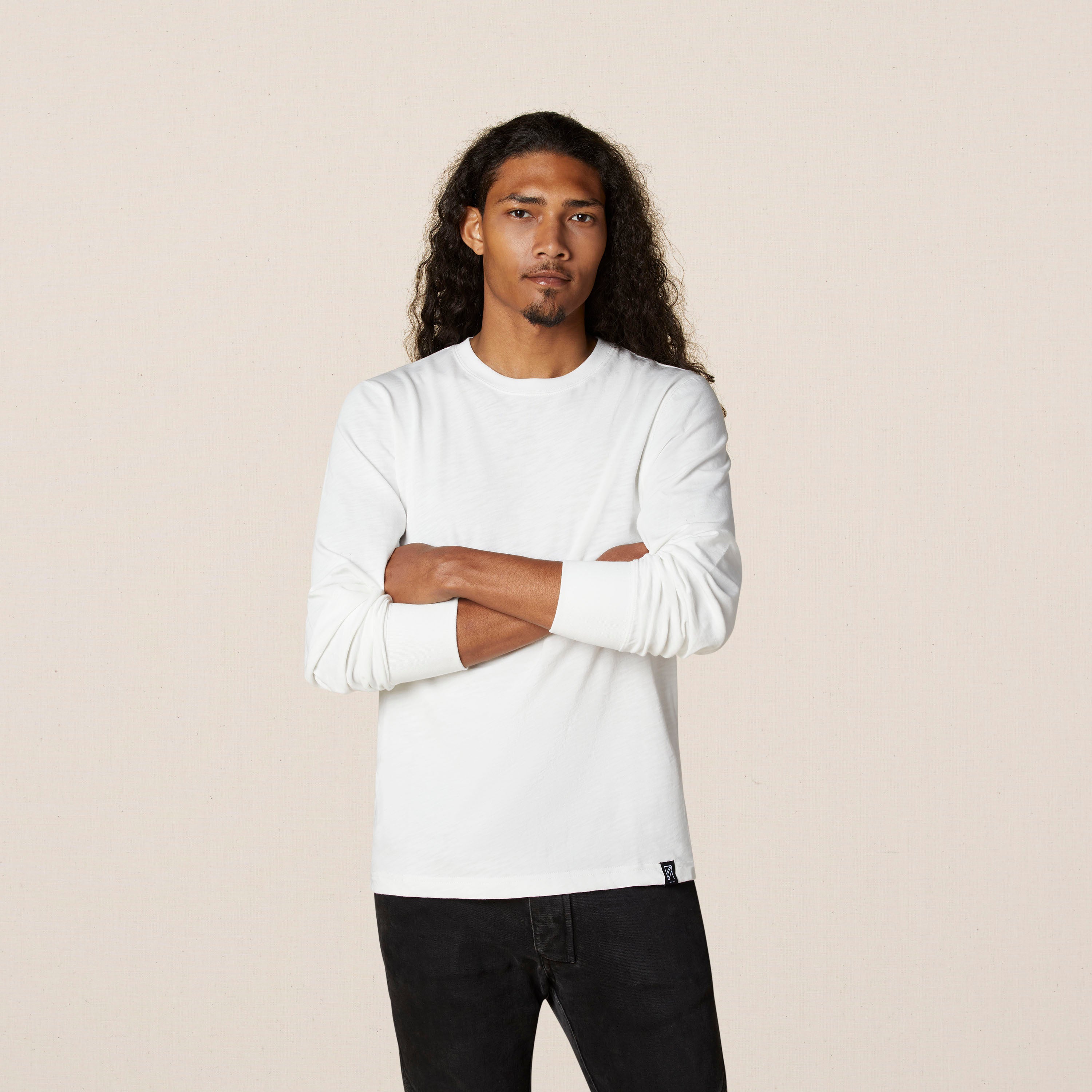 Men's Pima Slub L/S