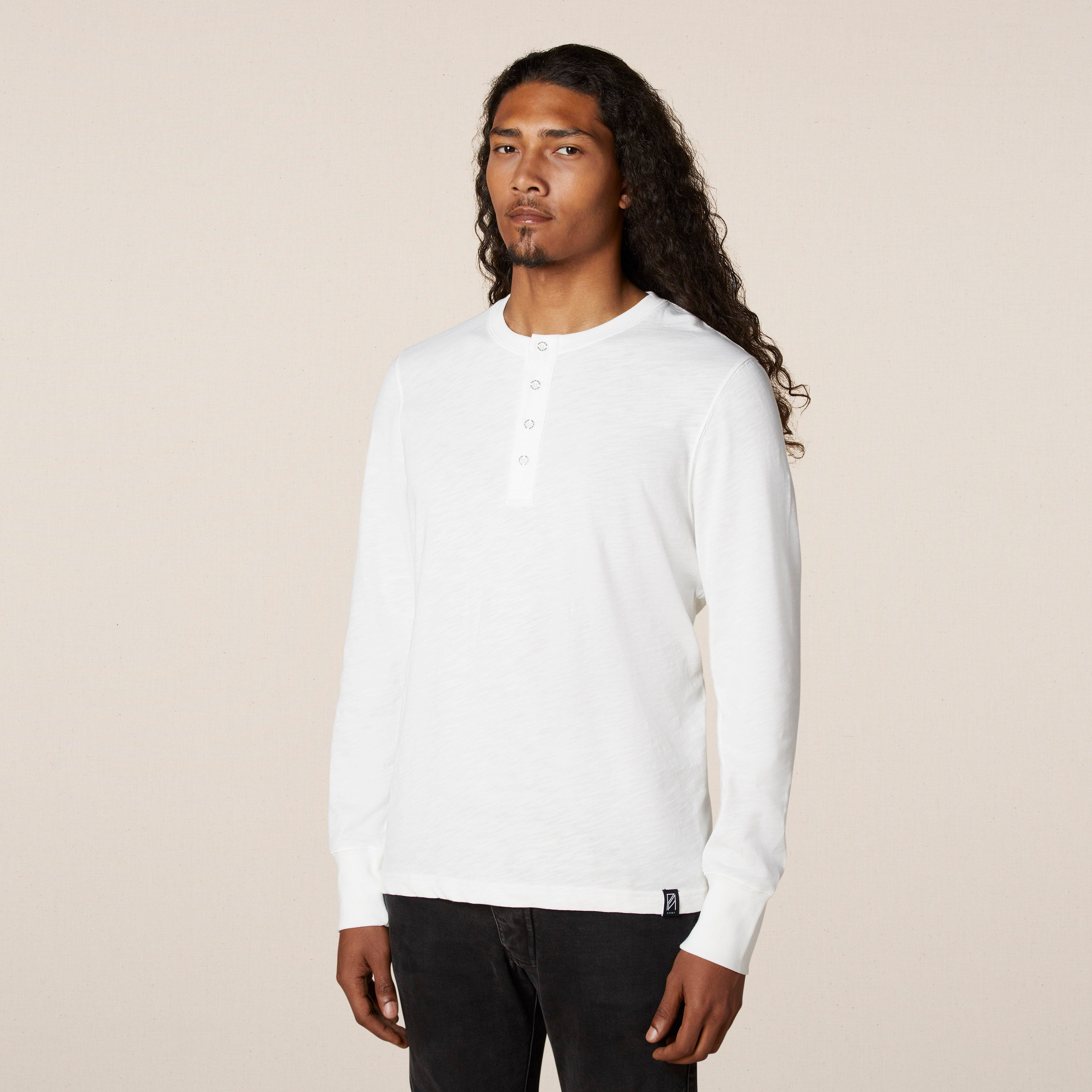 Philip Ayler Men’s Pima Slub Henley