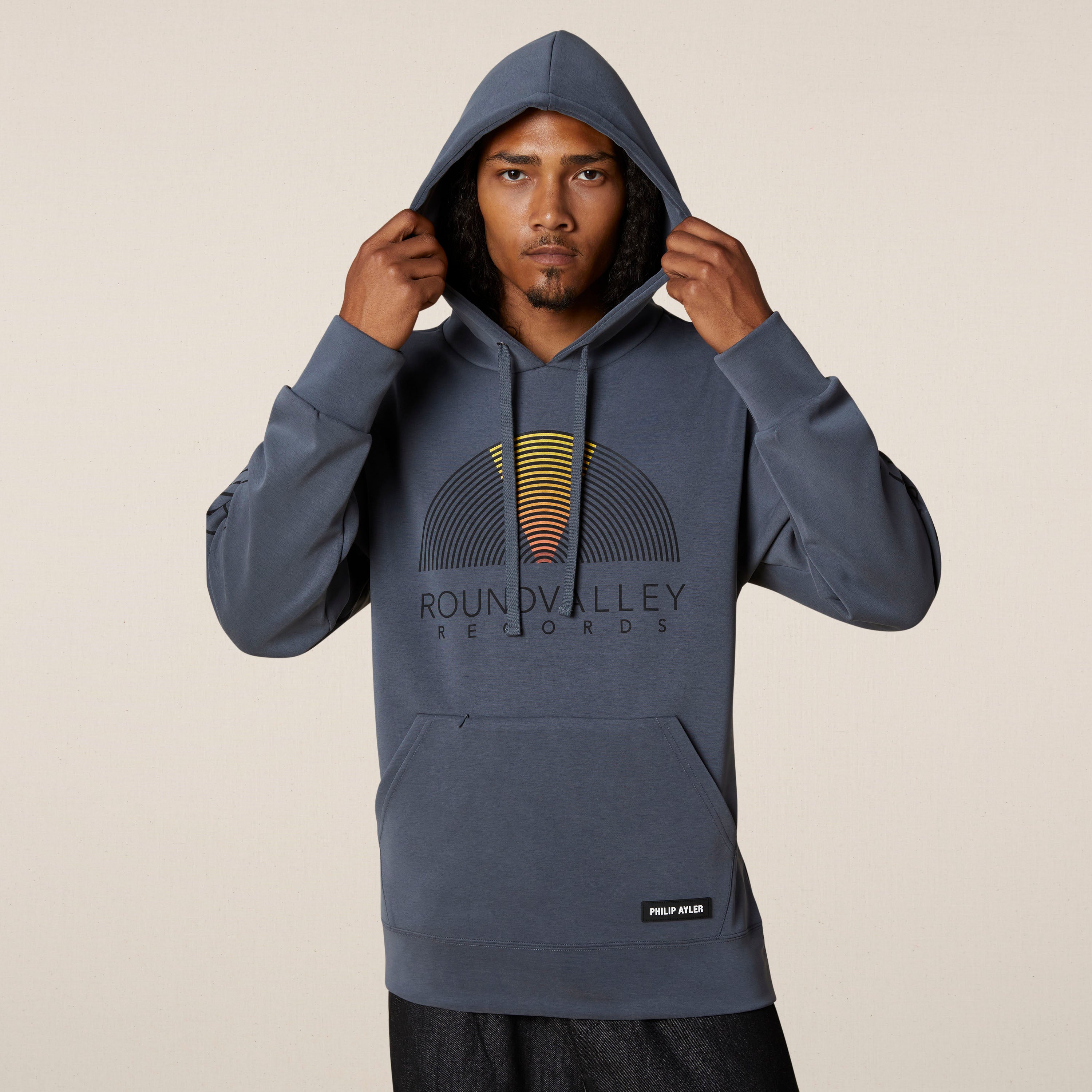 Philip Ayler Round Valley Records Men's Signature Hoodie
