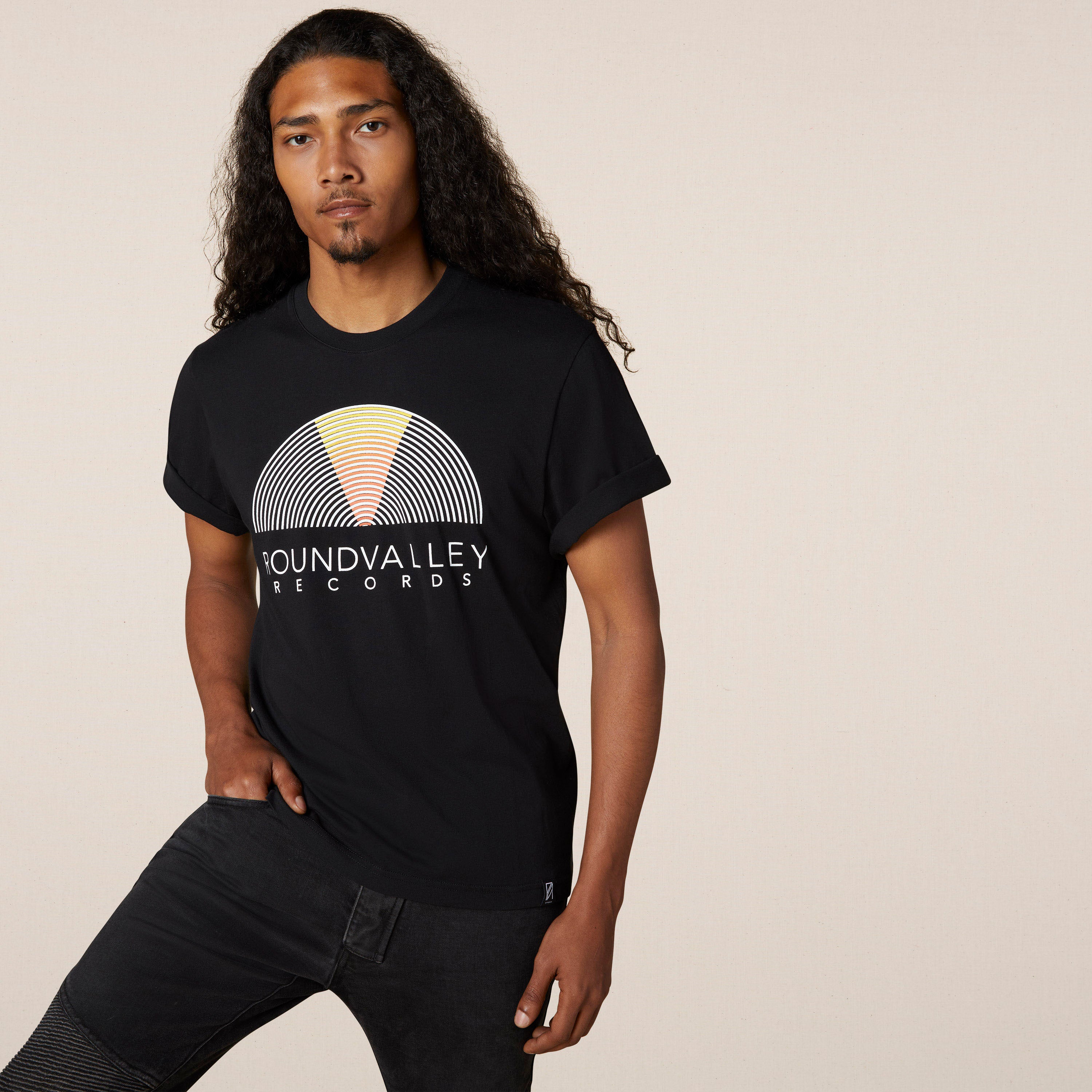 Philip Ayler Round Valley Records Men's Pima cotton T-shirt
