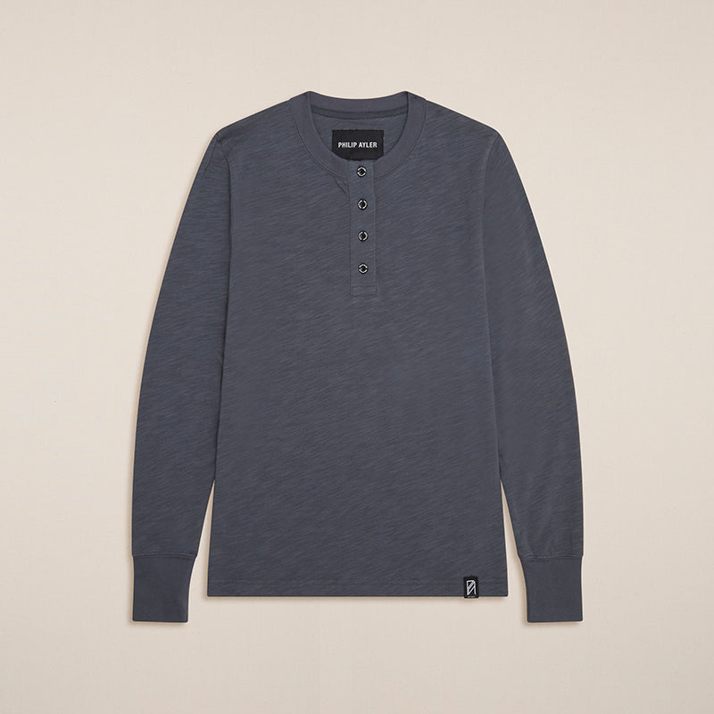 Philip Ayler Men’s Pima Slub Henley